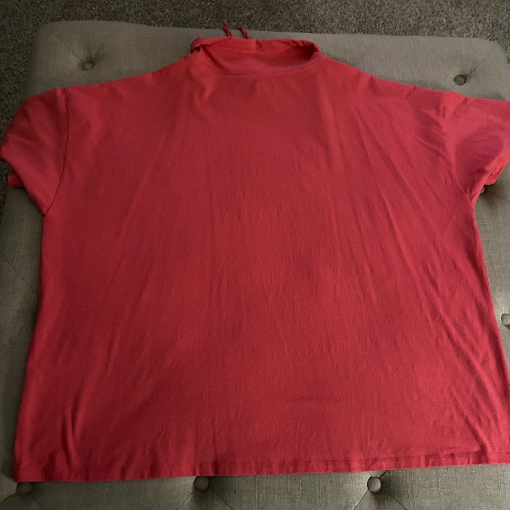 Eileen Fisher top, coral in color not really sure of the exact color! 3X - Picture 2 of 8